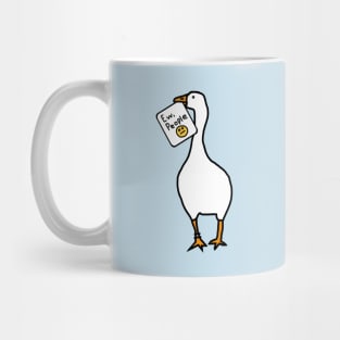 Gaming Goose Says Ew People Mug